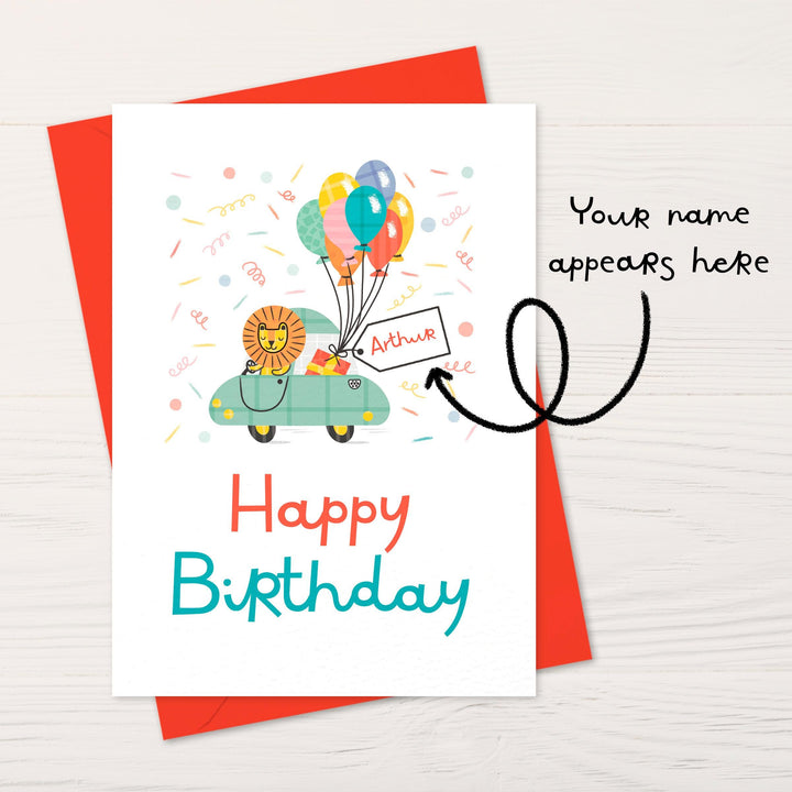 The Birthday Lion's Grand Tour - PaperPaintPixels
