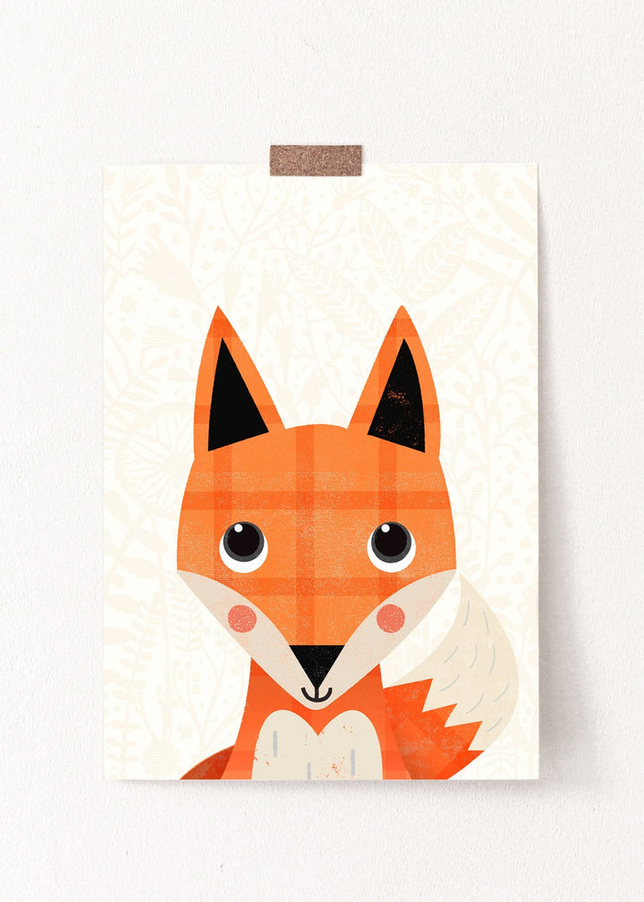Woodland Animals Nursery Prints - PaperPaintPixels