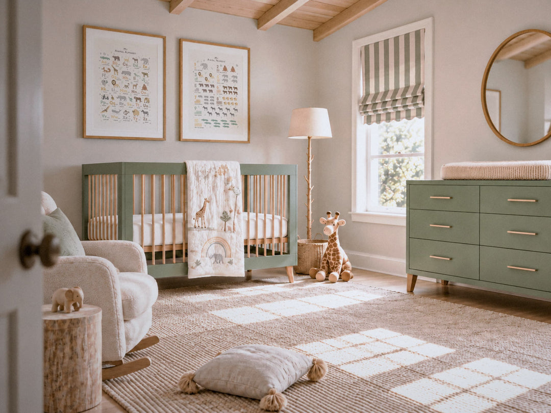 Safari Nursery Ideas: One Simple Theme, and Everything It Could Become