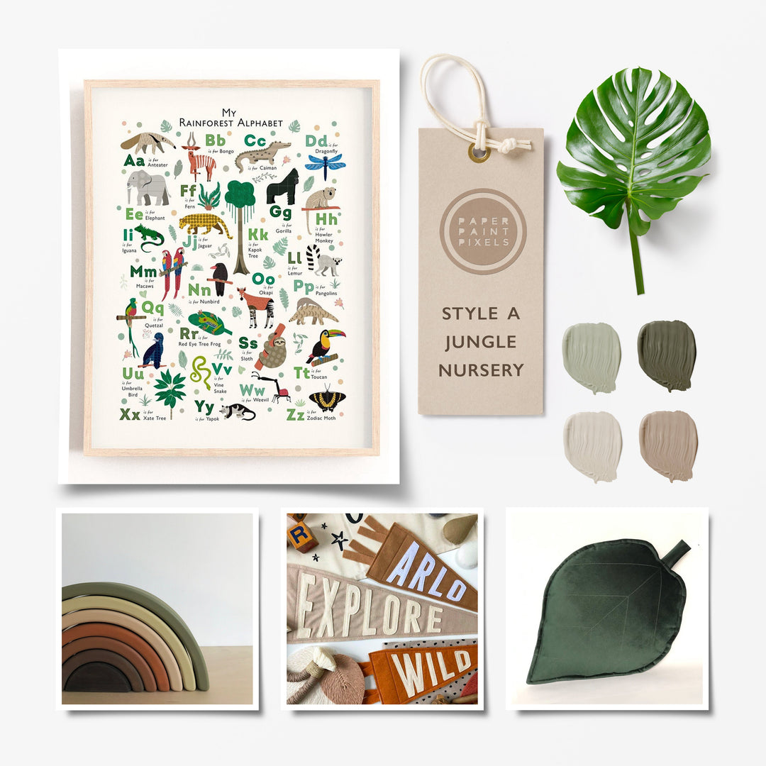 Style a Jungle Nursery - PaperPaintPixels
