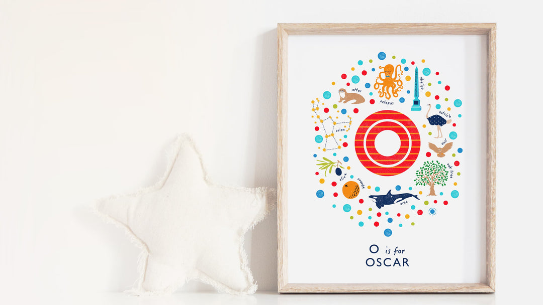 Personalised Initial Prints Collection