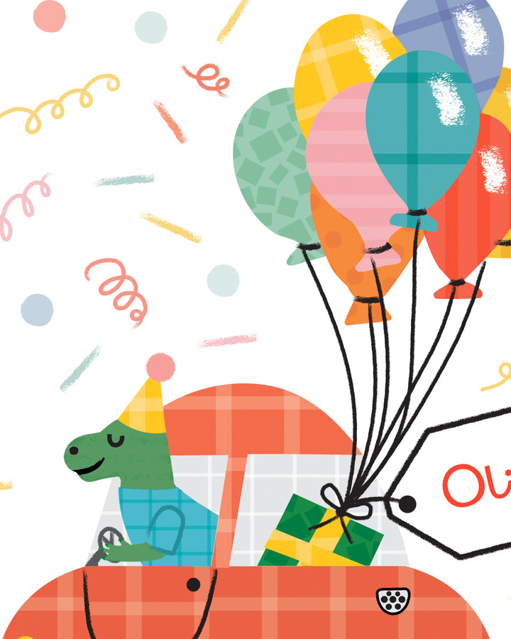 The Birthday Dinosaur's Big Day Out