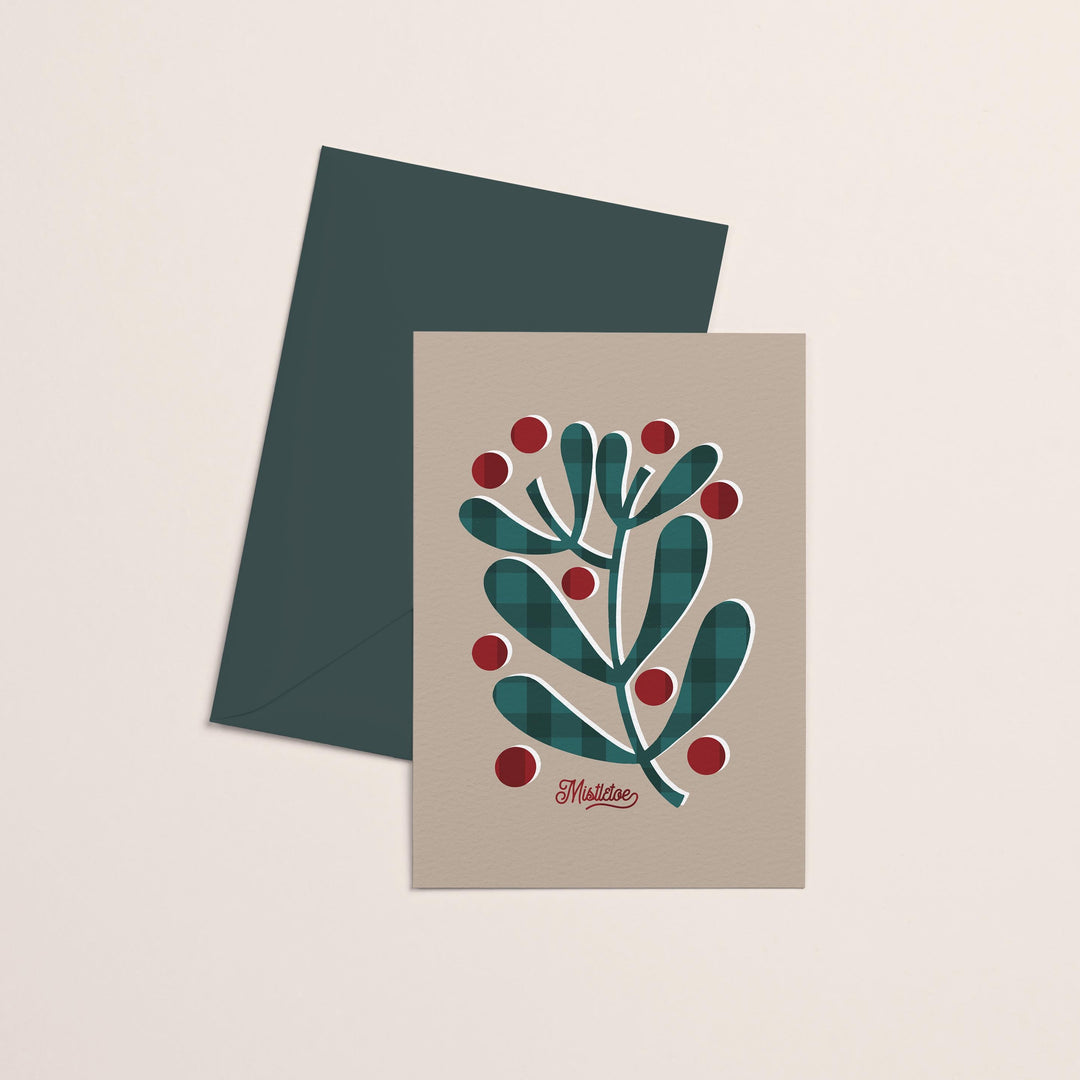 Modern Luxury Christmas Card Multipack – Christmas Foliage
