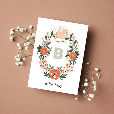 B is for Baby- White