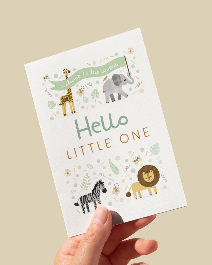 The Safari Parade Personalised Card