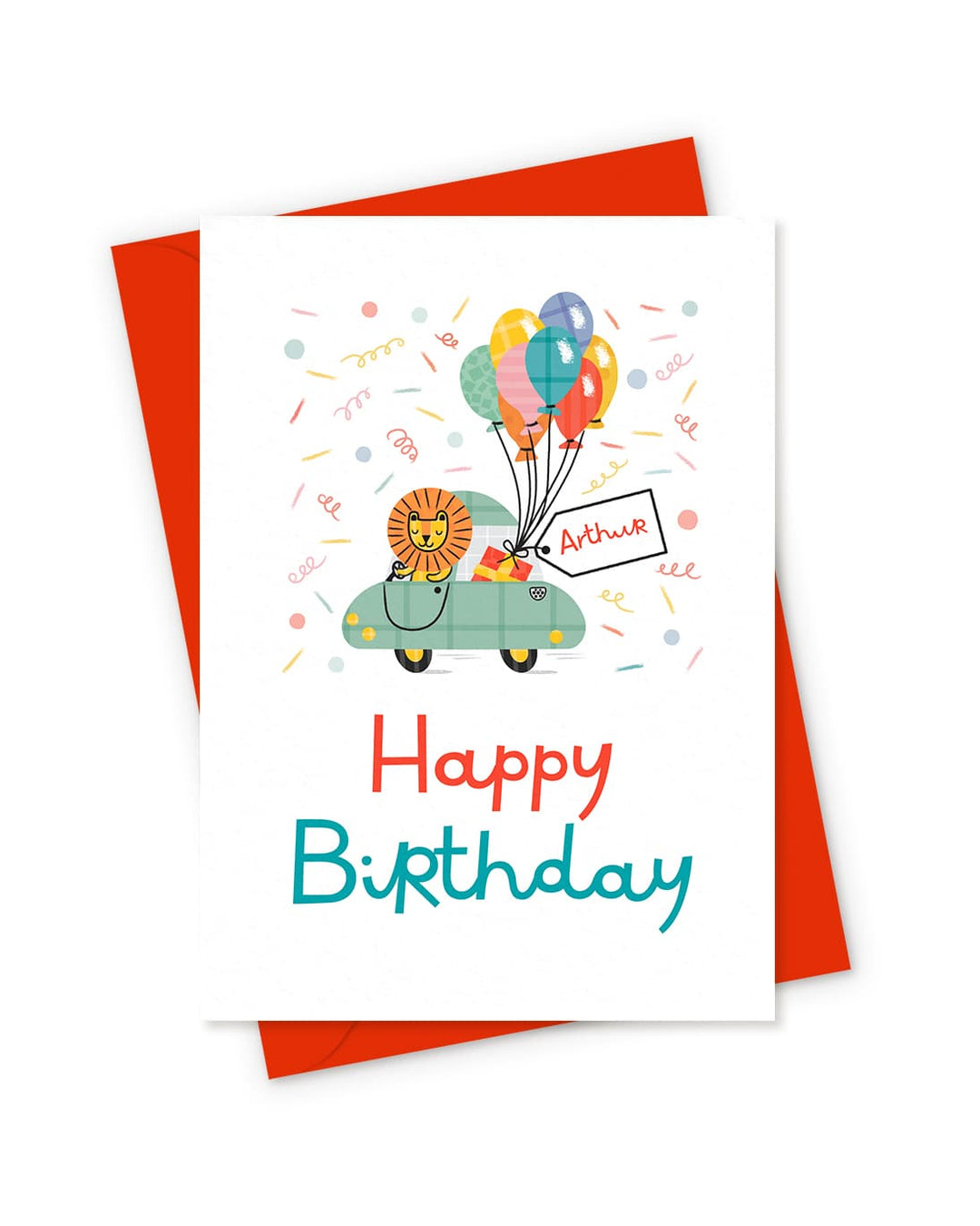 The Birthday Lion's Grand Tour - PaperPaintPixels