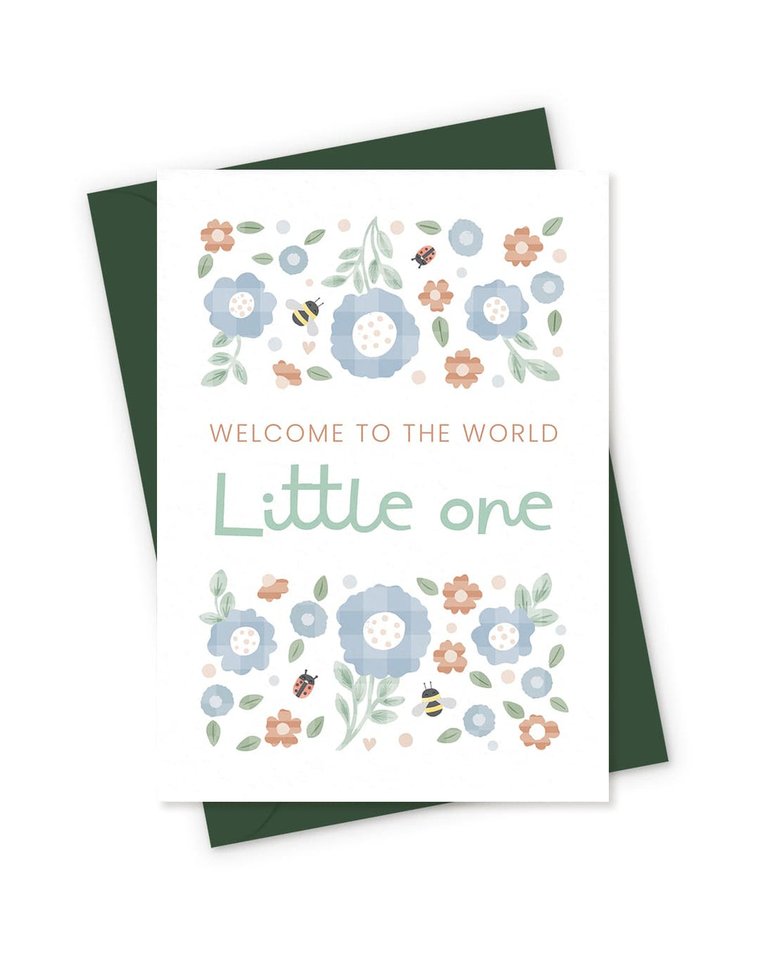 The Wildflower Welcome Card - PaperPaintPixels