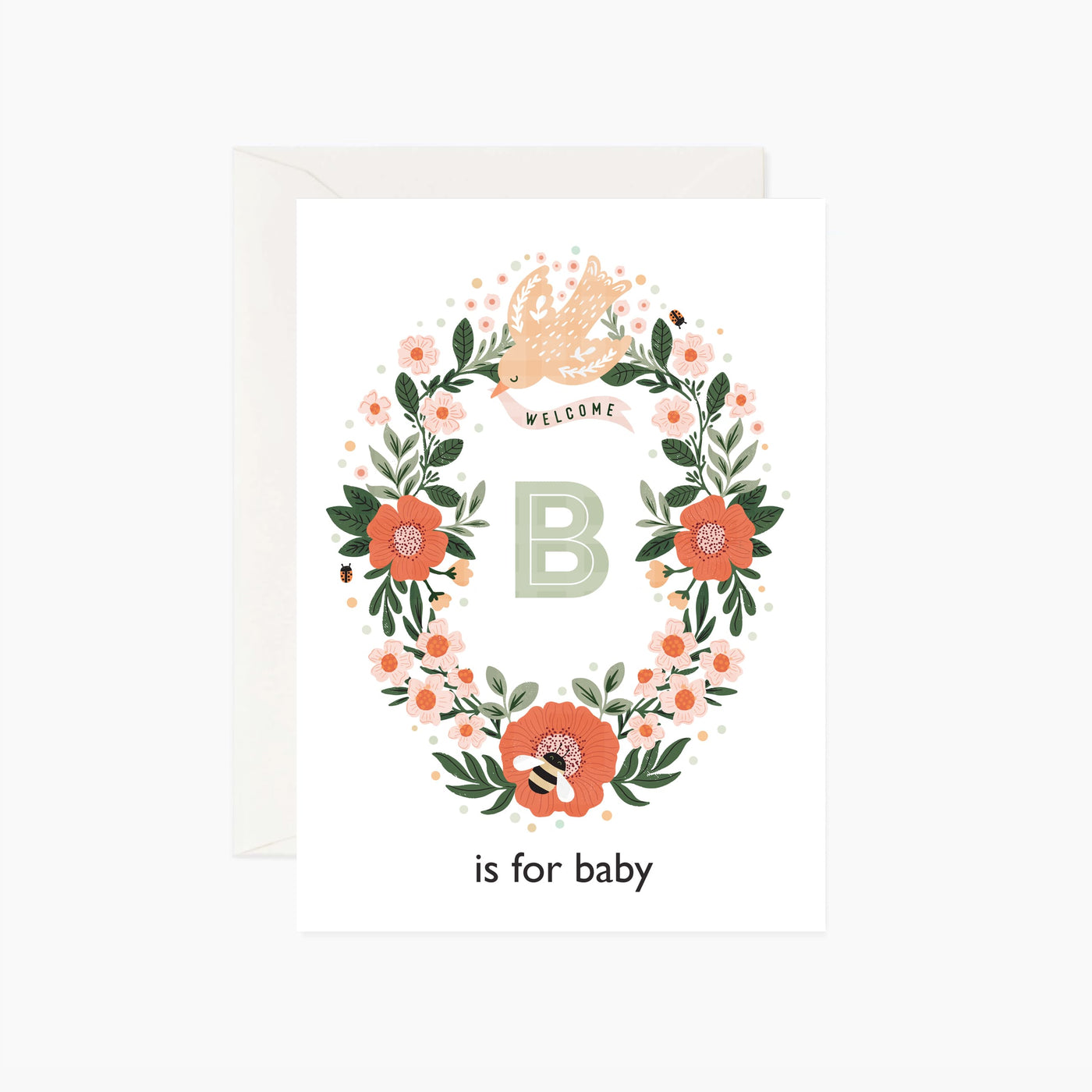 B is for Baby- White