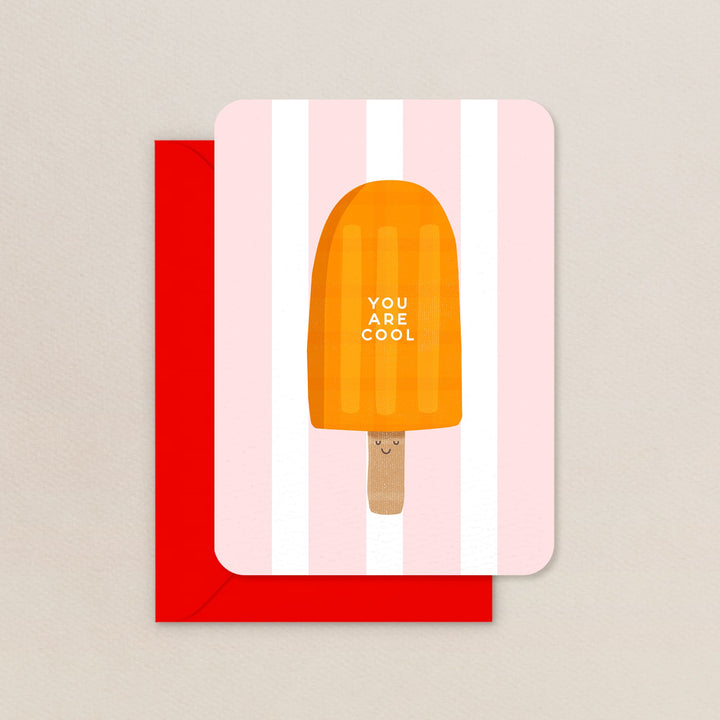 You Are Cool Card, Cute Ice Lolly Birthday Card