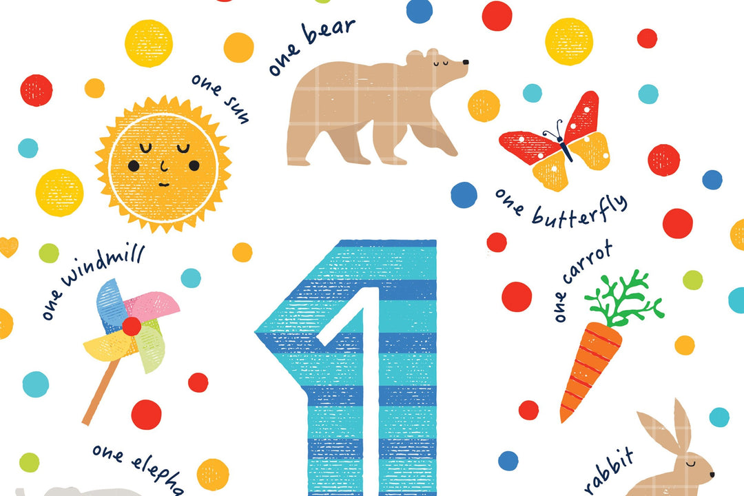 Set of 123 Numbers Prints - PaperPaintPixels