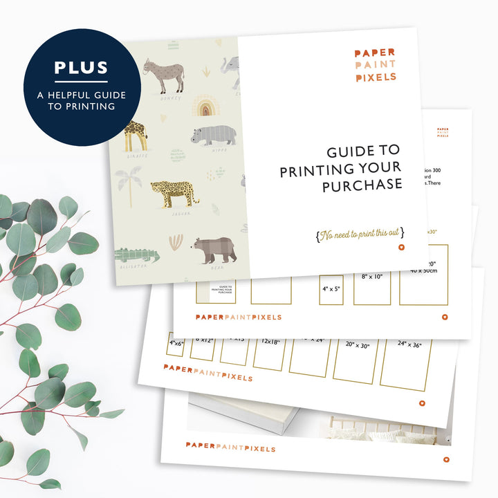 An Alphabet for Little Explorers | Instant Download - PaperPaintPixels