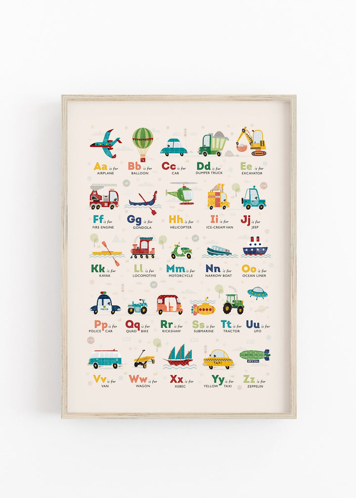 An Alphabet for Little Explorers | Instant Download - PaperPaintPixels