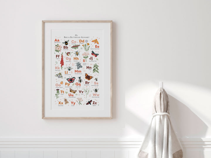 An Alphabet of Wings & Petals - PaperPaintPixels