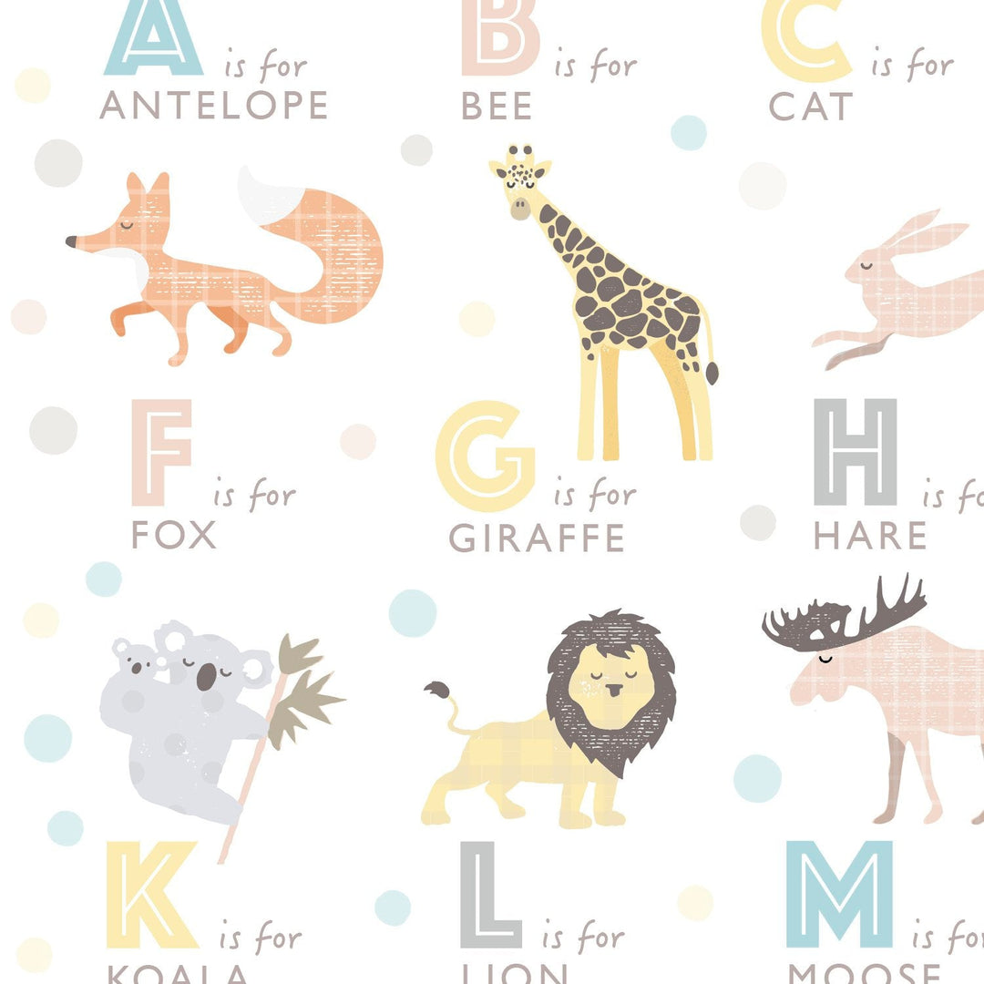 Animal Alphabet Poster - S is for Shark - PaperPaintPixels