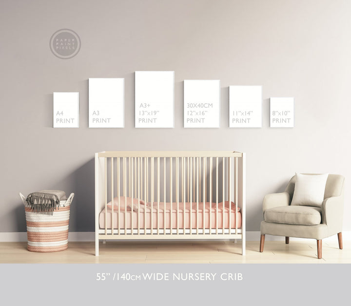 Grey Animal Alphabet & Numbers Print Set - PaperPaintPixels