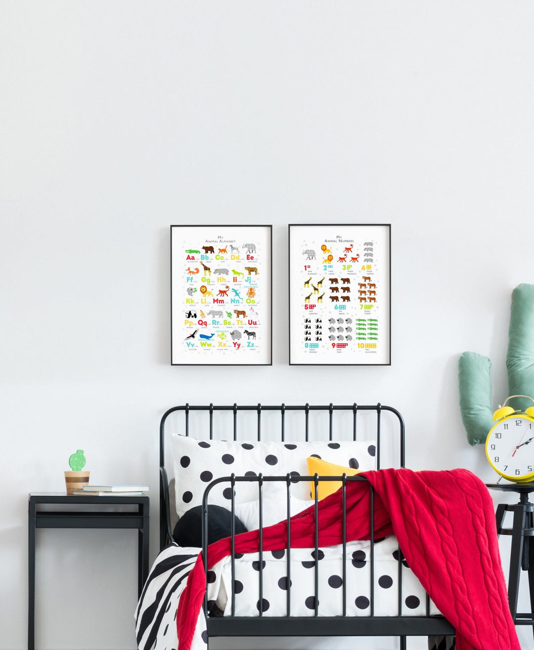 Bright Animal Print Set - PaperPaintPixels