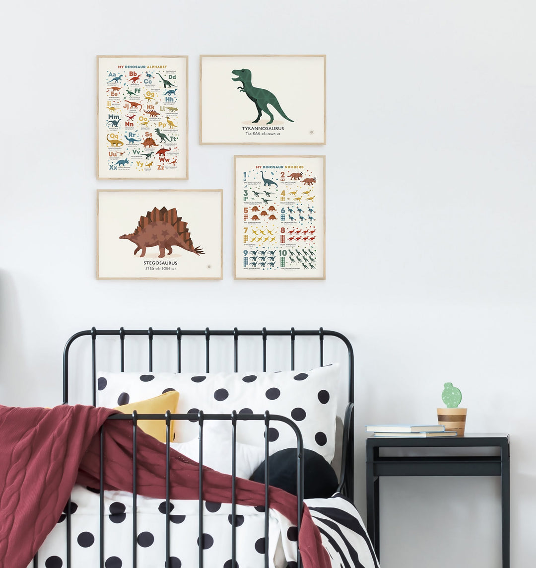 Dinosaur Nursery Wall Art