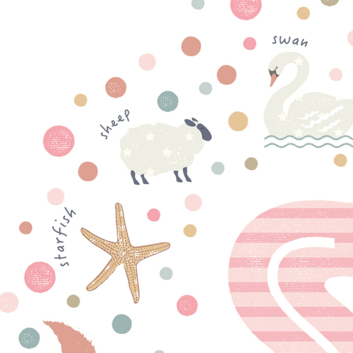 Girls Initial Letter S Print - PaperPaintPixels