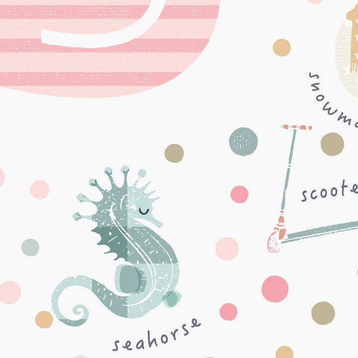 Girls Initial Letter S Print - PaperPaintPixels