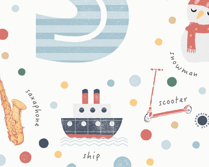 Personalised Boys Nursery Print Set - PaperPaintPixels
