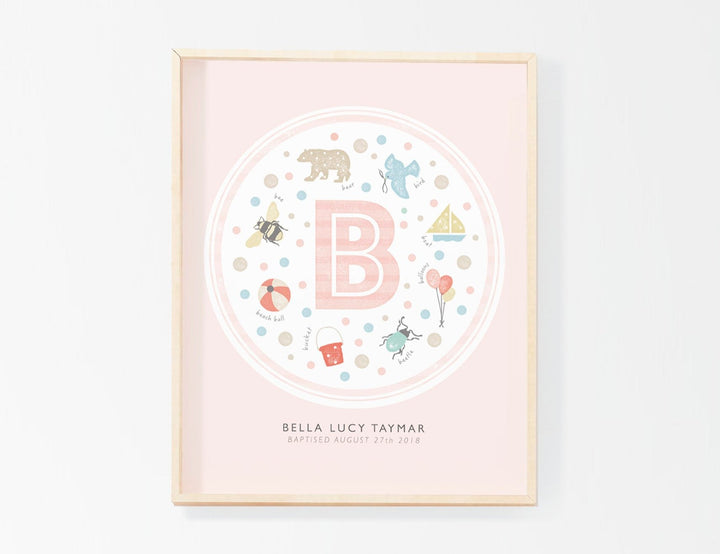 Personalised Christening Gift - PaperPaintPixels