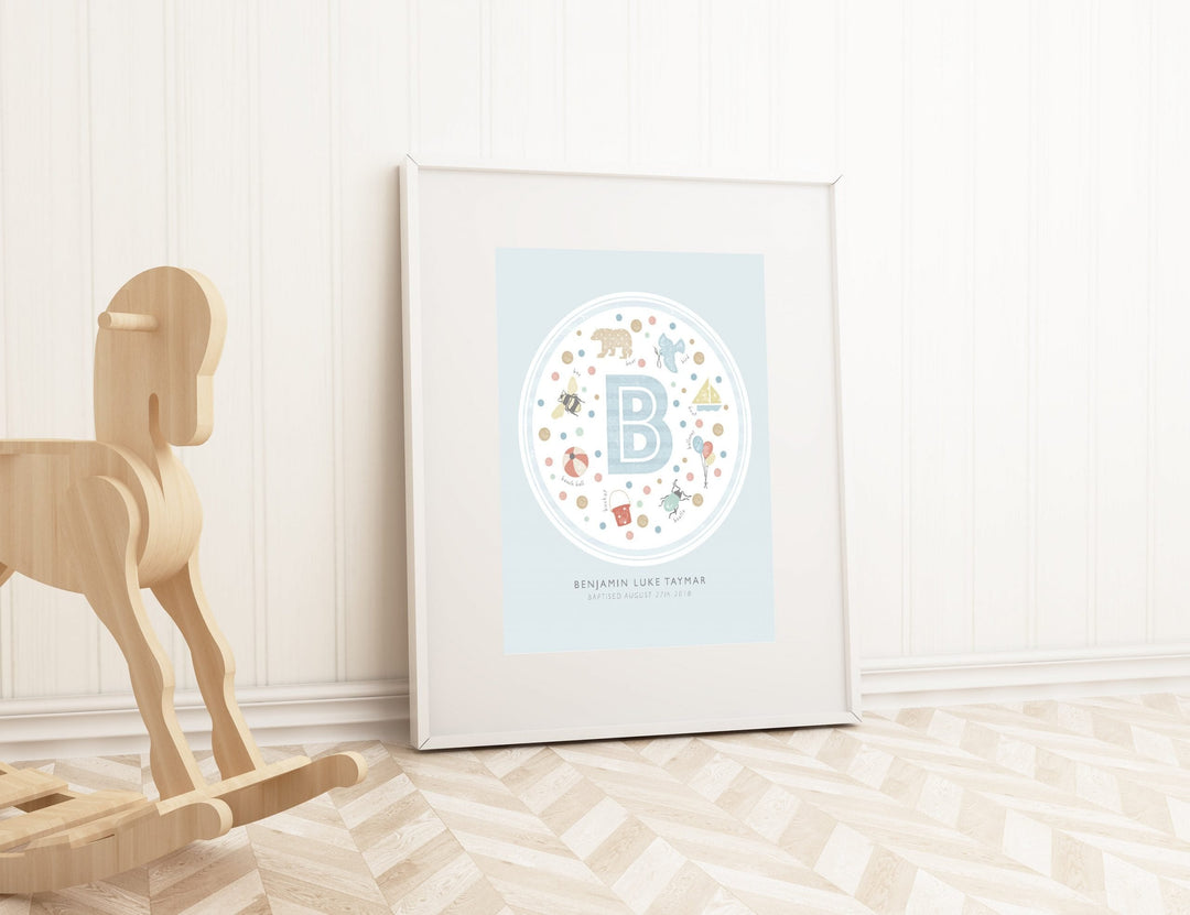 Personalised Christening Gift - PaperPaintPixels