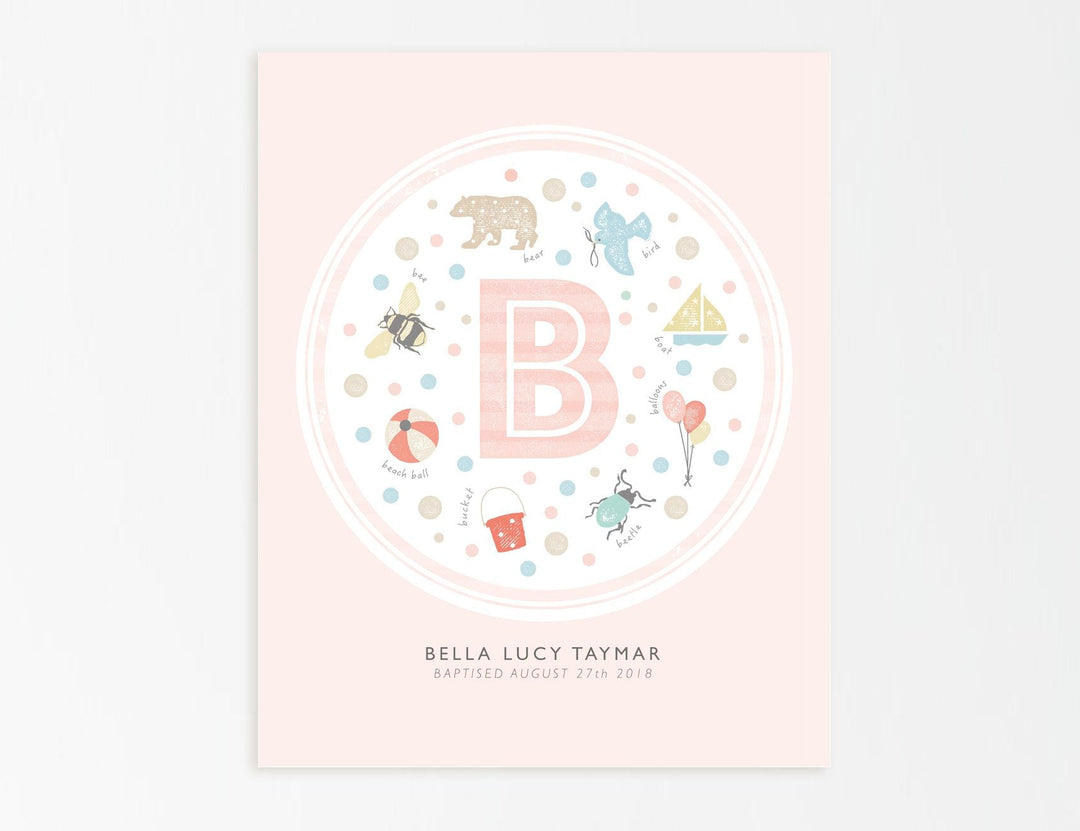 Personalised Christening Gift - PaperPaintPixels
