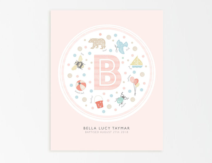 Personalised Christening Gift - PaperPaintPixels