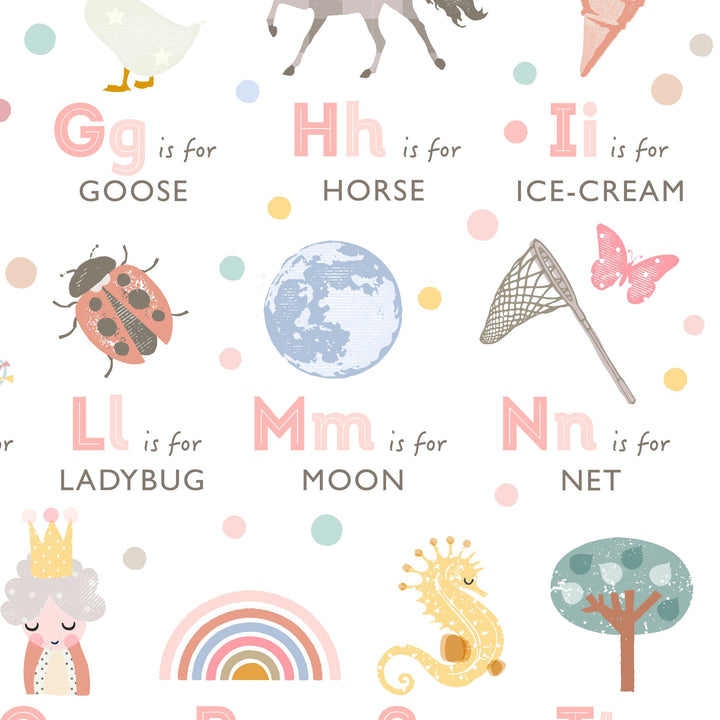 Personalised Girls Nursery Print Set - PaperPaintPixels