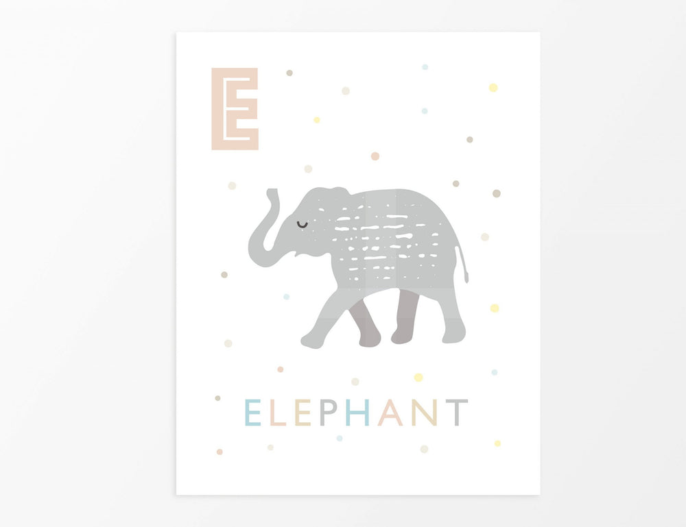 Safari Animals Nursery Art Set - PaperPaintPixels