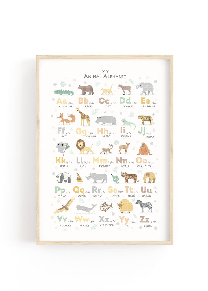 The Savannah ABC - PaperPaintPixels