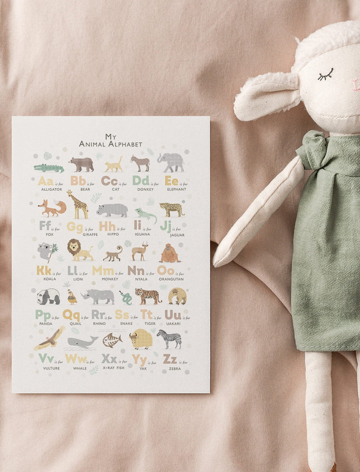 The Savannah ABC - PaperPaintPixels