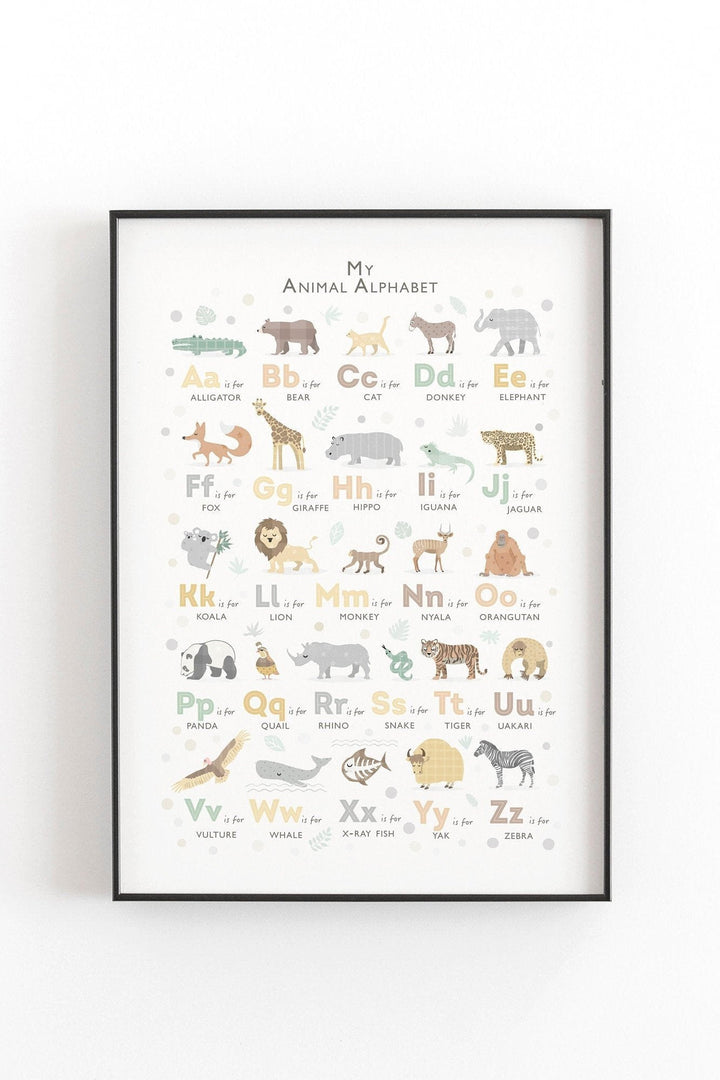 The Savannah ABC - PaperPaintPixels