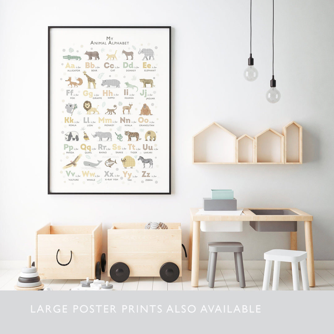 The Savannah ABC - PaperPaintPixels