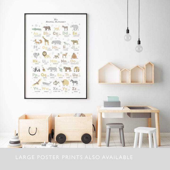The Savannah ABC - PaperPaintPixels