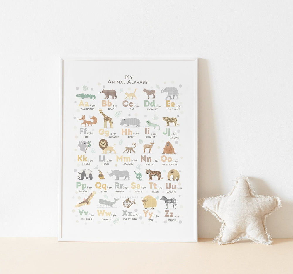 The Savannah ABC - PaperPaintPixels