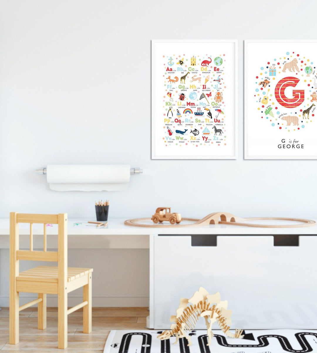 The Signature Alphabet Poster - PaperPaintPixels