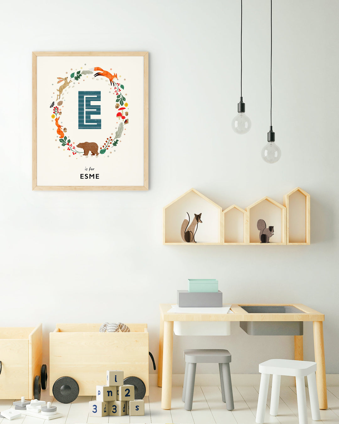 The Whispering Oak Initial Print - PaperPaintPixels