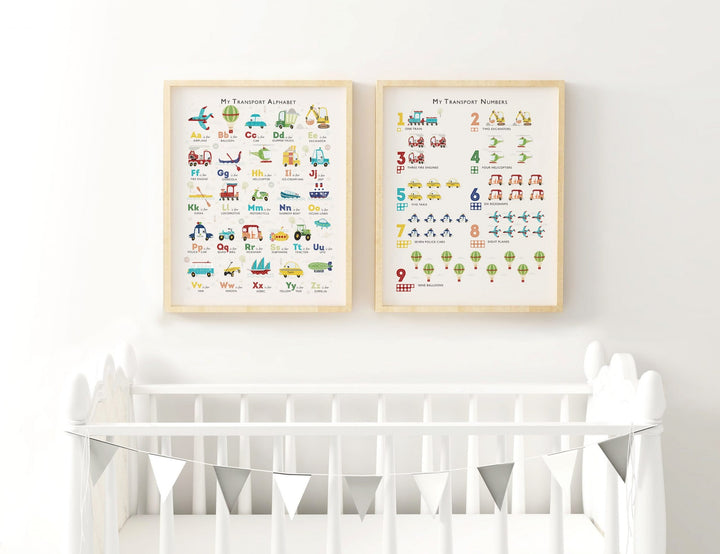 Transport Print Set - PaperPaintPixels