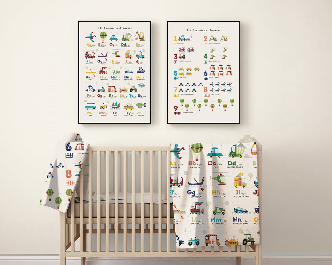 Transport Print Set - PaperPaintPixels