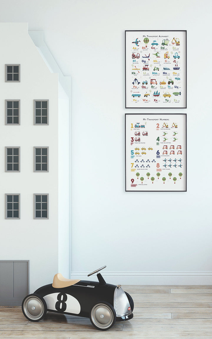 Transport Print Set - PaperPaintPixels