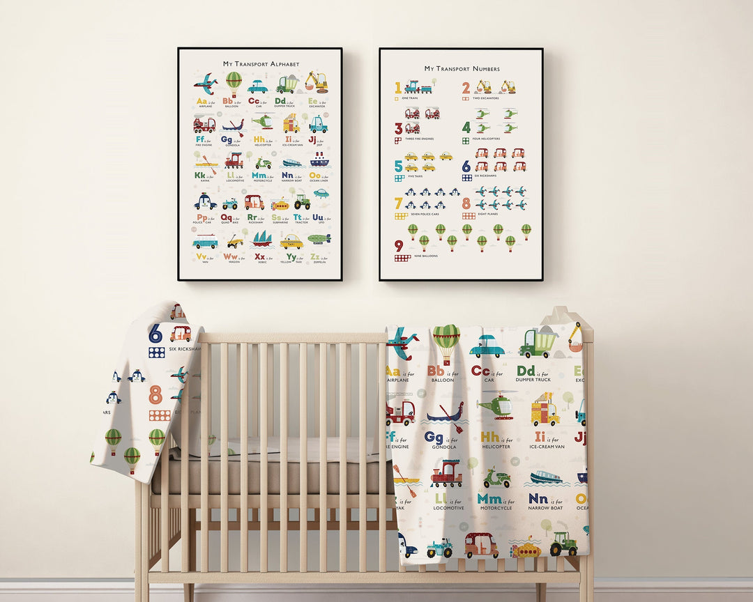 Transport Print Set - PaperPaintPixels