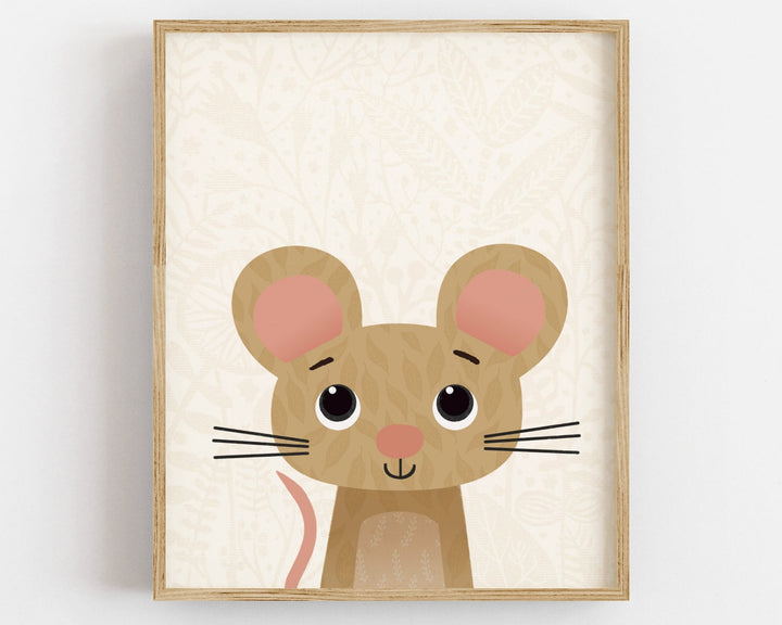 Woodland Nursery Art Prints - PaperPaintPixels