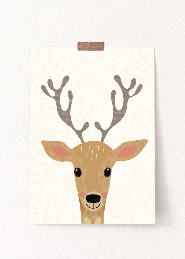 Woodland Nursery Art Prints - PaperPaintPixels